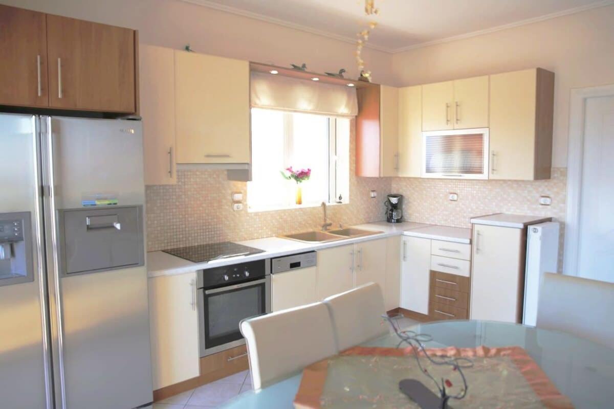 Schinias Bright Spacious Maisonette-Panoramic View Marathón Exterior foto