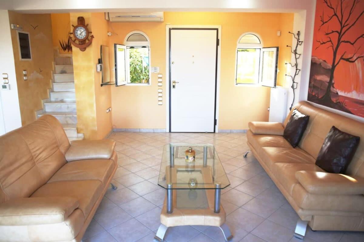 Schinias Bright Spacious Maisonette-Panoramic View Marathón Exterior foto